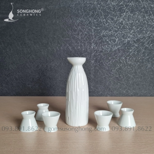 Bộ Bình Sứ Rượu Sake - Soju 300ml - SKTB11