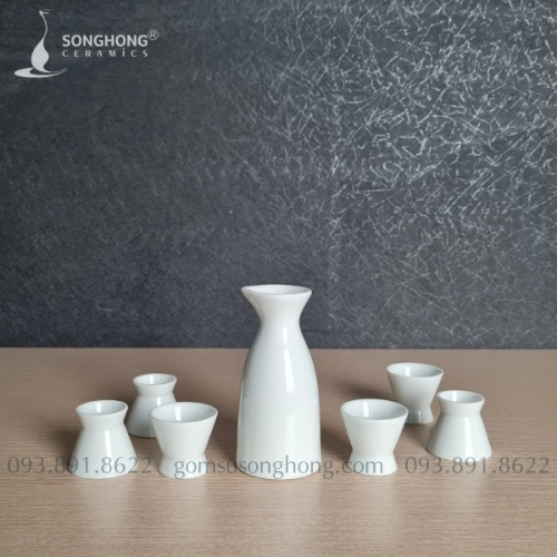 Bộ Bình Sứ Rượu Sake - Soju 150ml - SKTB02
