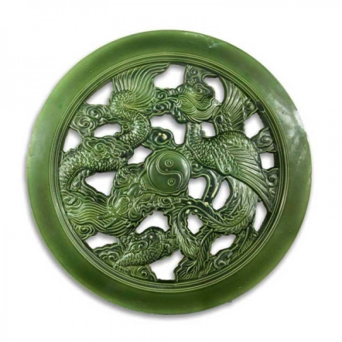 Gạch Tròn Rồng Phượng