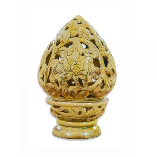 Đèn Sen Kết Tinh Màu Vàng