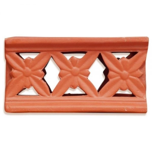 Ngói Bò Hoa Chanh 3 Bằng Gốm