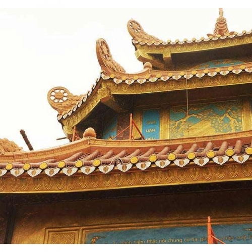 Riềm Lá Đề chữ Adida Phật