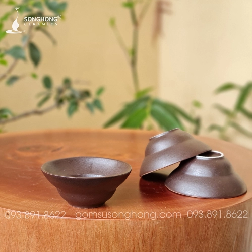 Bát Rượu Gốm - Mẫu 10