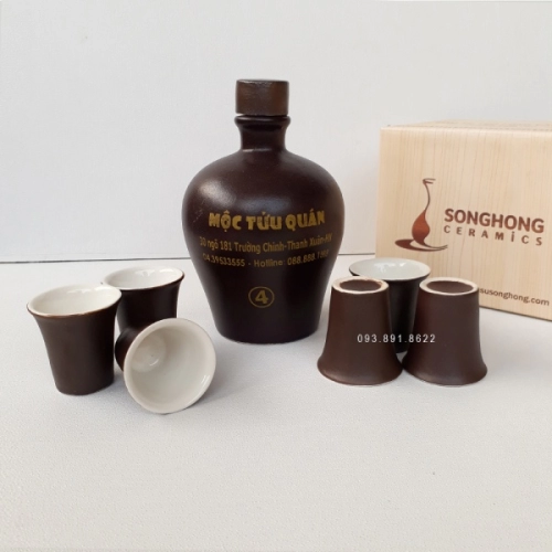 Bộ Nậm Rượu 500ml - Mẫu 10