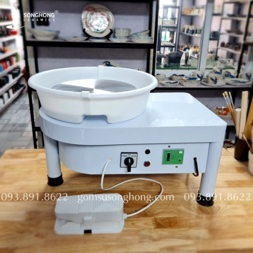 Bàn Xoay Máy Làm Gốm SHT595 | Bàn Xoay Gốm Điện
