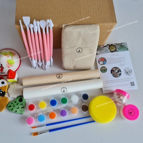 Set Trải Nghiệm Làm Gốm Thủ Công