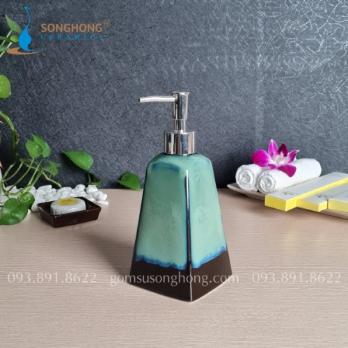 Bình Sứ Đựng Nước Rửa Tay Cỡ Lớn 0.5L - M15