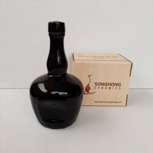 Nậm Rượu 750ml Men Màu - M12