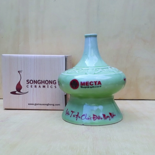 Nậm Rượu 550ml Men Màu - M18