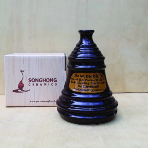 Nậm Rượu 650ml Men Màu - M21