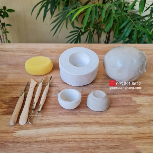 Khuôn In Gốm Hình Chén/Ly