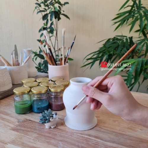 Bút (Cọ) Vẽ Gốm - Mẫu 8