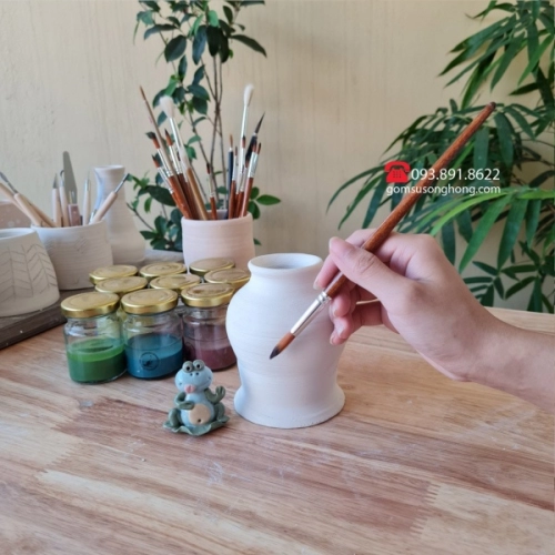 Bút (Cọ) Vẽ Gốm - Mẫu 12